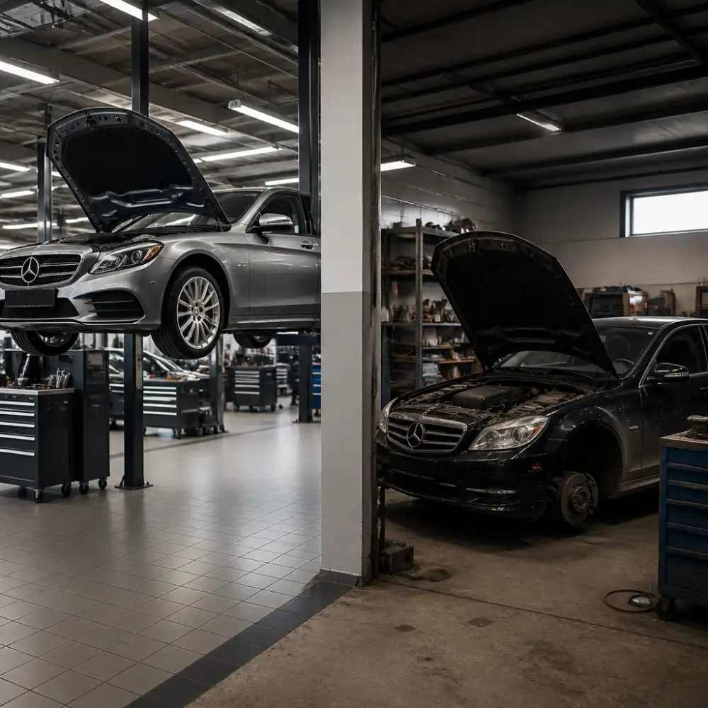 autoservis mercedes praha